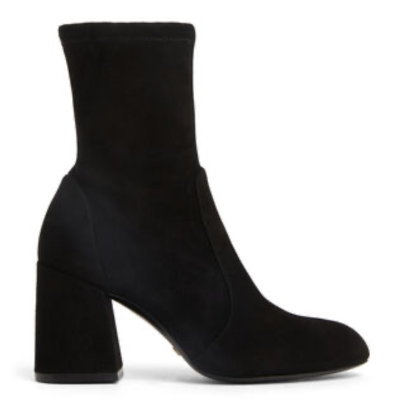 Stuart Weitzman Flareblock 85 Stretch Booties